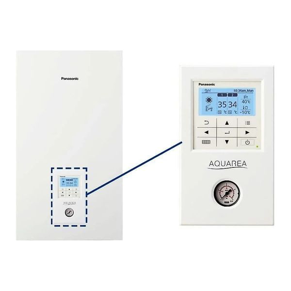 Тепловий насос повітря вода Panasonic T-CAP H KIT-WXC12H9E8 (WH-UX12HE8/WH-SXC12H9E8) 3101003 фото