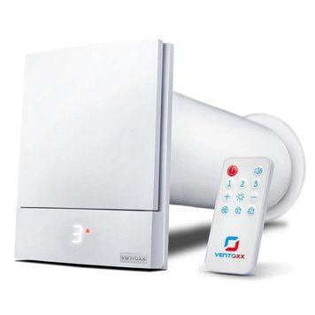Рекуператор Ventoxx Harmony Smart з Wi-Fi з пластиковою решіткою повітропровід 50 см 1107011 фото