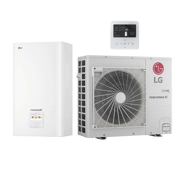 Тепловий насос повітря вода LG THERMA V HU141MRB.U30RU / HN1600MC.NK1RU 3102012 фото